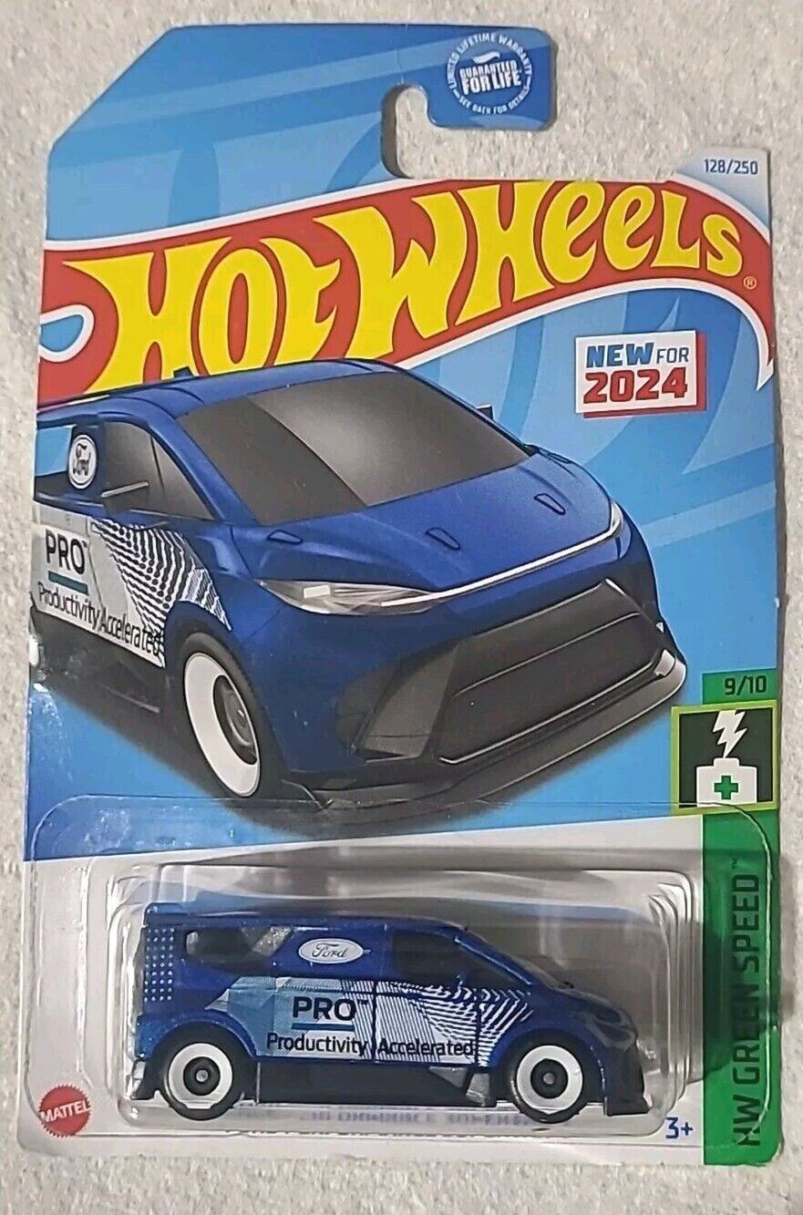Hot Wheels 1:64 Diecast Ford Performance Supervan 4 Green Speed 128/250 2024